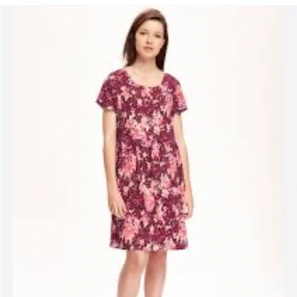 Old Navy floral mini dress - Picture 1 of 8